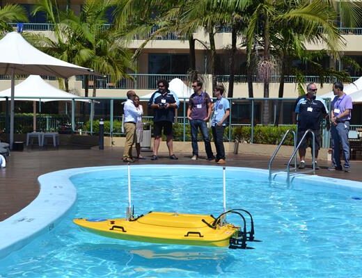 Z-Boat Shows Style in Sydney Swimming Pool