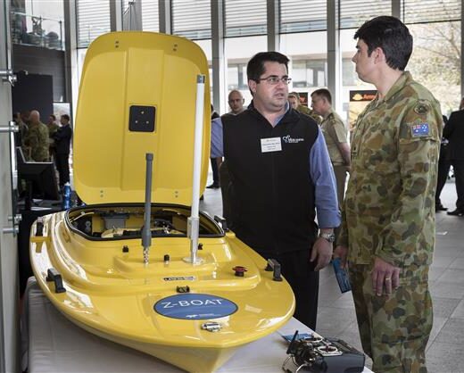 Z-Boat at Army Innovation Day 2016