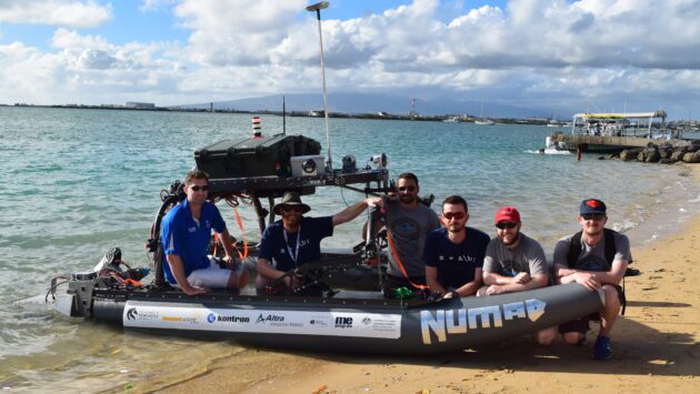 University of Newcastle Maritime RobotX Team Completes Competition