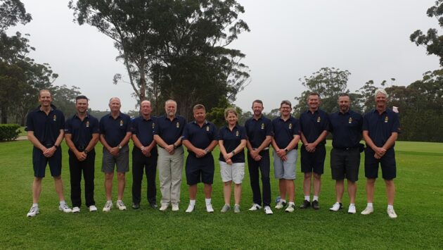 BlueZone Supports 2019 Navy Interservice Golf Team