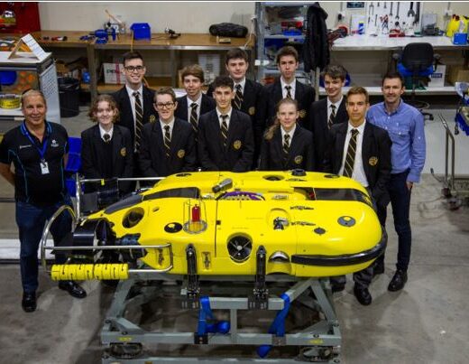 Visit from the SPCC students who won the 2020 Subs in Schools Competition